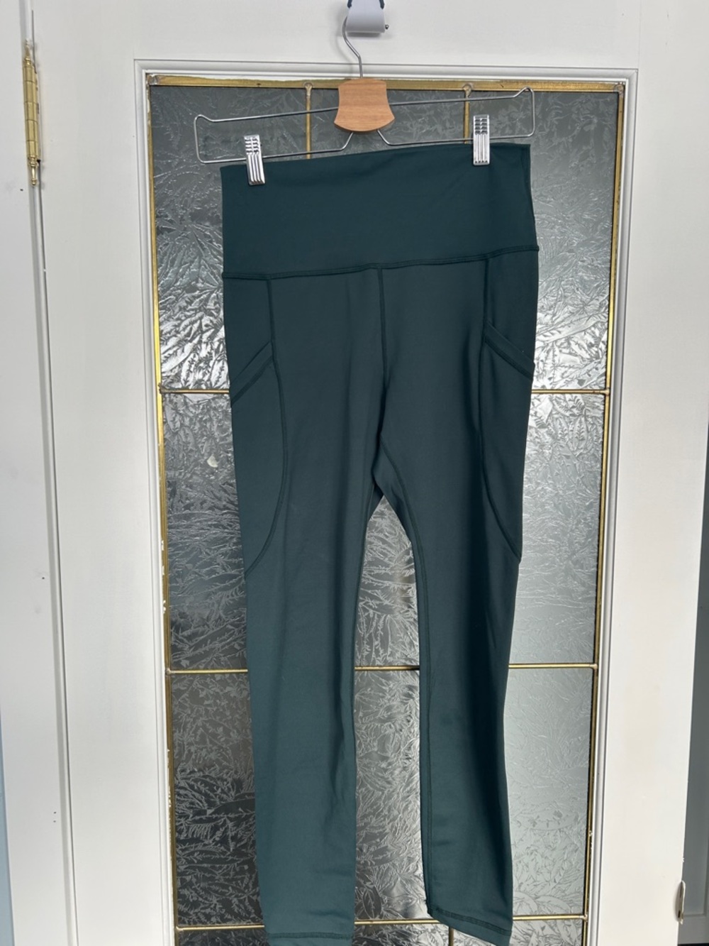 Keylime Athletics Forest Green High-Rise Pocket Leggings